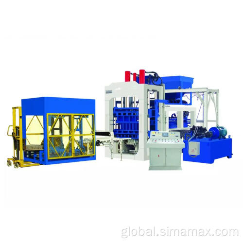 Concrete Block Machine Components Cement Automatic Paver Brick Making Machine Manufactory